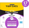 Purina Tidy Cats Clumping, Lightweight, Multi Cat Litter, Tidy Max Glade Clean Blossoms Formula - 17 lb. Box