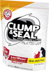 ARM & HAMMER Clump & Seal Odor Sealing Lightweight Multi-Cat Scented Clumping Cat Litter with 7 Days of Odor Control, 18 lbs. (Packing May Vary)