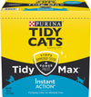 Purina Tidy Cats Clumping Cat Litter, Tidy Max Instant Action Multi Cat Litter - 38 lb. Box