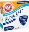 Arm & Hammer Arm Hammer Ultra Last Unscented Clumping Cat Litter, MultiCat 18lb, Pet Friendly with Baking Soda