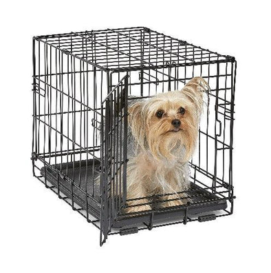 Midwest Homes For Pets Newly Enhanced Single Door Icrate Dog Crate | Pets Equips