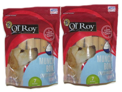 Ol' Roy munchy bone greek yogurt 20 oz 2 pack | Pets Equips 