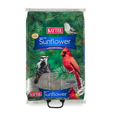 Kaytee Wild Bird Black Oil Sunflower Food, 20 Pounds