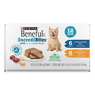 BENEFUL INCREDIBLE WITH CHICKEN AND NATURAL BACON FLAVOR WET DOG FOOD VARIETY PACK | Pets Equips