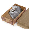 Super Scratcher and Stacker Box Corrugated Cat Scratchers 3 Set/1 Pack | Pets Equips