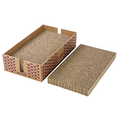 Super Scratcher and Stacker Box Corrugated Cat Scratchers 3 Set/1 Pack | Pets Equips