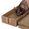 Super Scratcher and Stacker Box Corrugated Cat Scratchers 3 Set/1 Pack | Pets Equips